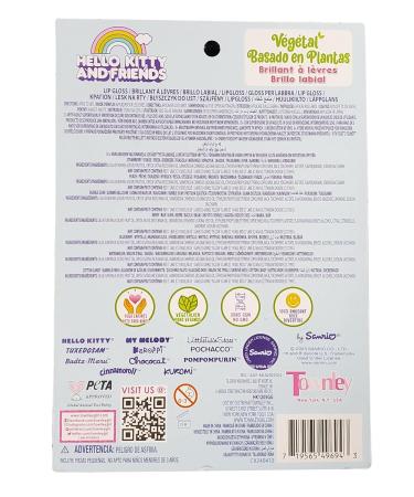 Buy SANRIO Hello Kitty Lip Gloss | Plant-Based Multi-Flavored | 7 Luxe Shades | International Shipping Available - Buy Online on GoSupps.com
