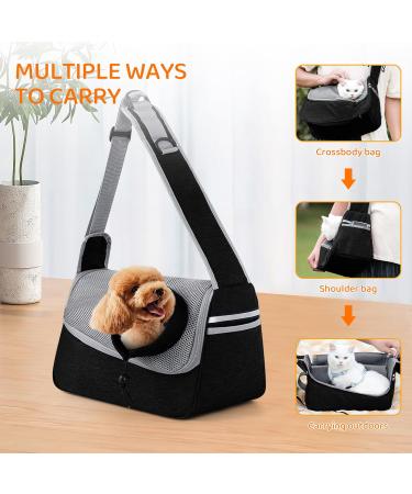 Flovippet Sling for Dogs & Cats | Breathable Carrier Bag for Small Dogs (Up to 5kg) | Outdoor Travel - Gray - Buy Online on GoSupps.com