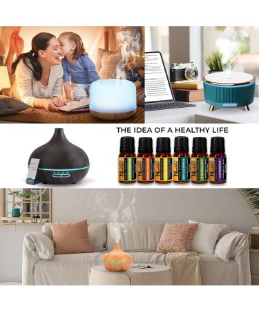 Top 6 Organic Essential Oils Set with Bracelet - Lavender Eucalyptus Rosemary Frankincense Sweet Orange Lemongrass - Perfect for Diffuser DIY Skin & Hair Care - Buy Online on GoSupps.com