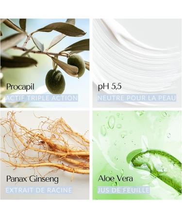 Evocapil Vitamines pour Cheveux Lot de 3 Shampooings 300 ml avec K ratine Biotine Prot ines et Acides Amin s Id al apr s une Greffe de Cheveux - Buy Online on GoSupps.com