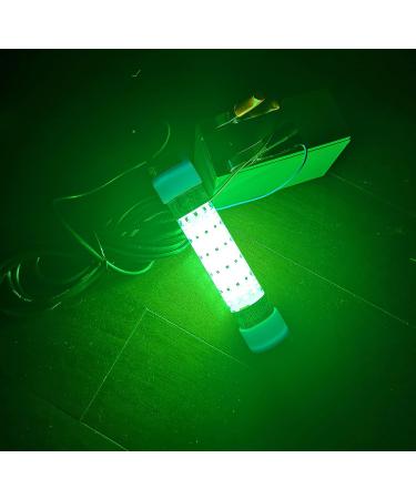 Pinboer 120W Green Underwater Fishing Light | 15000LM IP68 Submersible Night Boat Light | Freshwater & Saltwater Fish Finder Attractant | 17FT Cord - Buy Online on GoSupps.com