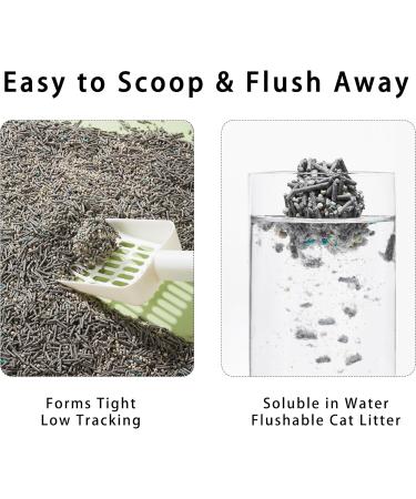 Gefryco 5-in-1 Mixed Tofu Cat Litter with Bentonite Natural Rapid Clumping Cat Litter Low Tracking Dust-Free and Scent Free Ultra Water Absorbent and Fast Drying Water Flushable 3.6kg*1bag - Buy Online on GoSupps.com