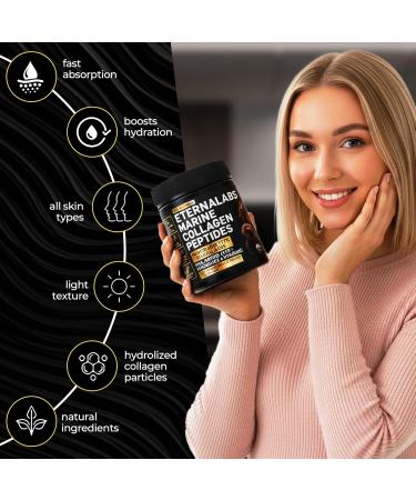 Collagen Peptides Powder for Women & Men 500g | Hydrolyzed Collagen Type I & III with Hyaluronic Acid & Vitamin C Supports Hair Skin Nails Bones & Joints | Gluten-Free | Unflavored 500g 17.64 Ounce (Pack of 1) - Buy Online on GoSupps.com