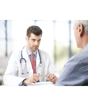 Figura Elevar Deals Men's Professional Lab Coat - 40 Inch Kick Pleat Doctor Coat (X-Large) - Buy Online on GoSupps.com