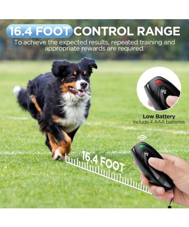 Antibell Device for Dogs - Rechargeable Waterproof Ultrasound Defense | 25 KHz with 5m Radius for Small Medium Dogs - Perfect for Joggers - Buy Online on GoSupps.com
