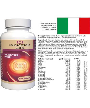 Hondrostrong Caps - 60 ED24 Capsules - Buy Online on GoSupps.com