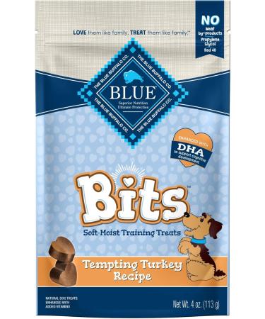 Blue Buffalo Life Protection Formula Small Breed Dog Food Natural Dry Dog Food for Adult Dogs & Blue Bits Natural Soft-Moist Training Dog Treats Turkey Recipe 113g Bag (Pack of 1) - Buy Online on GoSupps.com