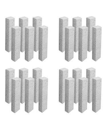 Pomojonbi 24 Pack Pumice Stone Toilet Bowl Clean Brush Remove Toilet Bowl Hard Water Rings Calcium Buildup and Rust Suitable