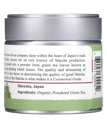 Organic Matcha Ceremonial Grade - The Tao of Tea 1 oz (30 g) | Premium Quality Green Tea - Buy Online on GoSupps.com