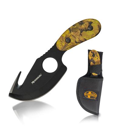Mossberg Fixed Blade Knife, All in One Skinning Knife with Gut-Hook, for Hunters and Outdoors Enthusiasts