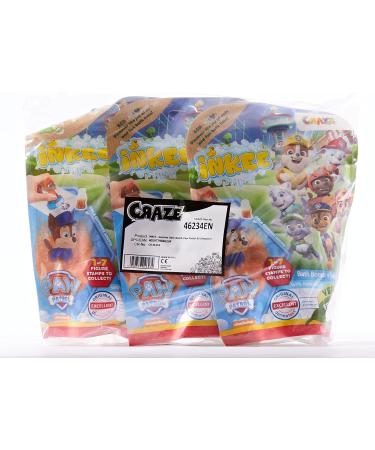 Inkee Surprise Paw Patrol Bath Bombs - 3-Pack Kids Bathing Additive with Surprise Toys - Buy Online on GoSupps.com