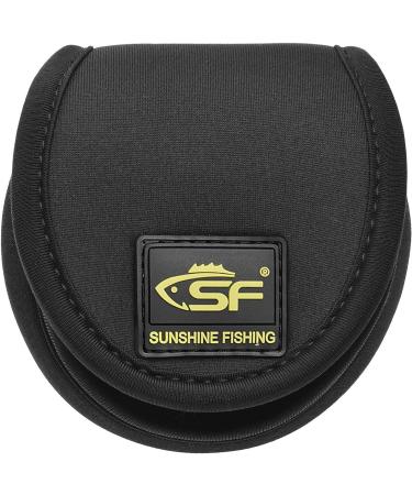 SF Fly Fishing Reel Case Pouch Cover - Black 1PCS for 3/4 5/6 7/8 wt Fly Reel 5/6wt - Buy Online on GoSupps.com