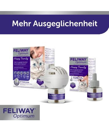 FELIWAY Optimum Value Pack | 3 Months Balance & Relaxation for Cats | 3 x 48 ml Refill Bottles - Buy Online on GoSupps.com