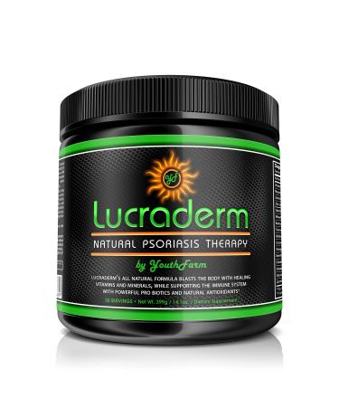 Lucraderm-All Natural Oral Plaque Psoriasis Treatment for Men and Women Supports Immune System Natural Antioxidants Vitamins and Minerals Powerful Probiotics Amazing Healing Formula