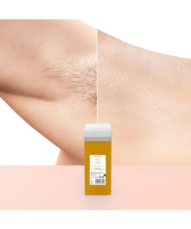Guill Waxwax Gold Wax - 12 Professional 100ml Cartridges for Legs Armpits & Body | Easy to Use for All Skin Types & Thick Hair - Buy Online on GoSupps.com