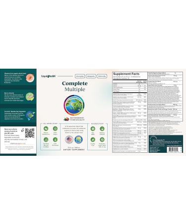 LIQUIDHEALTH High Performance Vitamin Bundle for Adults with Mega Energy B-Complex Complete Multiple Multivitamin & Organic Vitamin B12 Drops - Boost Natural Energy & Improve Athletic Performance - Buy Online on GoSupps.com