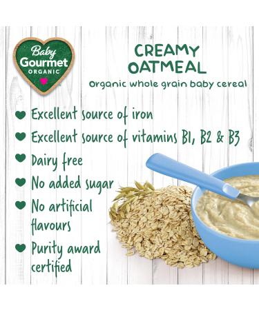 Baby Gourmet Oatmeal Cereal 1-Pack - Buy Online on GoSupps.com