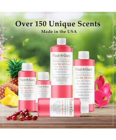 Plant Guru Lick Me All Over Fragrance Oil 8 fl. oz - Aromatherapy Scented Oil for Soap Candles Bath Bombs & More | International Shipping Available - Buy Online on GoSupps.com