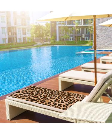 Oversized Cheetah Print Beach Towel - Lightweight Microfiber, Quick Dry 30X60 Towel for Women - Multipurpose Sand Free Towel for Pool, Bath, Yoga, and Swim - Leopard Cheetah Gifts - Buy Online on GoSupps.com