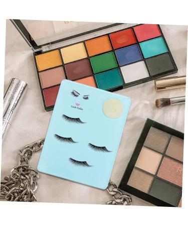 FRCOLOR 3pcs Eyelash Grafting Board - Eyelash Extension Plate & Tool Set for Perfect Lash Extensions - Acrylic Lash Holder & Glue Holder Pallet - Buy Online on GoSupps.com