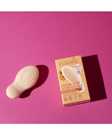 Buy Foamie Cleansing Face Bar - Jojoba Pearls & Apricot Oil | Exfoliating Travel Size 60g | International Shipping - Buy Online on GoSupps.com
