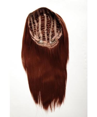 Shop WIG Me Up Clip-In Hair Part | 3/4 Wig - Brown Gold-Red Brown 50 cm Smooth Hair Extension HD1401-35 - Buy Online on GoSupps.com