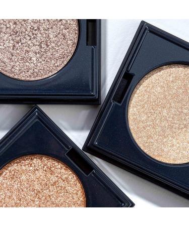 Lune+Aster StarDust Eye Pop - Golden Sapphire Metallic Glitter Eyeshadow with Vitamin E & Pearl Pigments - Buy Online on GoSupps.com