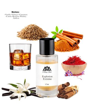 Monac Fragrances Under 30 Dollars - Eau de Parfum - 50 Ml 95%-99.9% similar Long Lasting 8-15 hours Premium Quality Ingredients (Explosion Etreme Inspired by Spicebomb Extreme (M)) - Buy Online on GoSupps.com