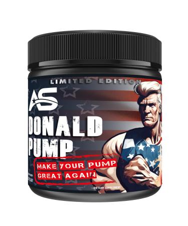 American Supps Donald Pump Booster 510G - Make Your Pump Great Again!L Citrullin Malat + Creatine + AAKG + Beta Alanin + Ginkgo Biloba - Pump Booster for Hardcore Training