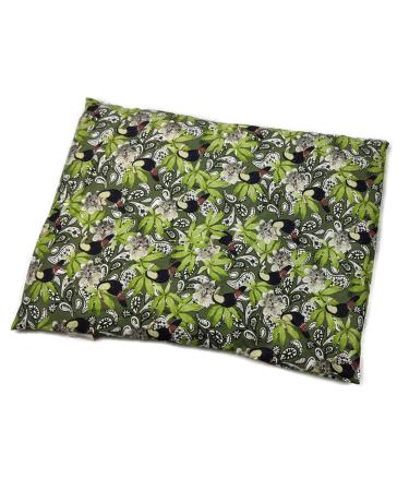 CareLiv spelt pillow with cover neck pillow grain pillow heat pad spelt pillow (30 x 40 pattern 30) 30 x 40 pattern 30