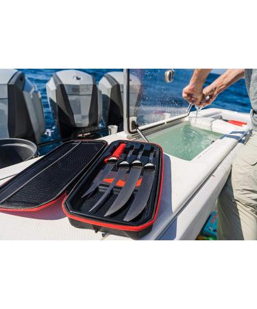 BUBBA Multi-Flex Interchangeable Blade Kit with Non-Slip Grip Handle, Ti-Nitride S.S. Coated Blades and Case - Ideal for Fishing - Buy Online on GoSupps.com
