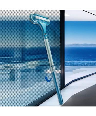 Mesh Screen Cleaner 2in1 Window Cleaning Brush Glass Cleaning Wet Dry Double Sided Extendable Mesh Cleaner Char Container (B One Size) B One Size - Buy Online on GoSupps.com