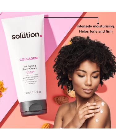 The Solution Collagen Perfecting Body Lotion 200ml with Aloe Vera - Pack of 1 - Buy Online on GoSupps.com