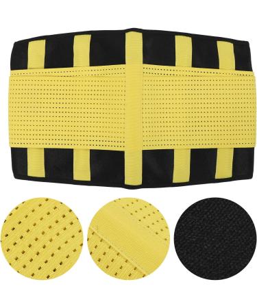 Weikeya Waist Trimmer Belt | Back Support & Posture Correction | Yellow Velcro Fastener - International Shipping Available - Buy Online on GoSupps.com