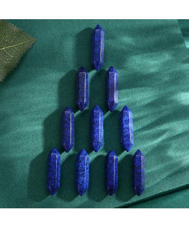 Xiannvxi 20pcs Lapislazuli Crystal Set | Natural Healing Gemstones | Reiki Polished Drum Stones | Magic Wand & Witchcraft Gifts - Buy Online on GoSupps.com