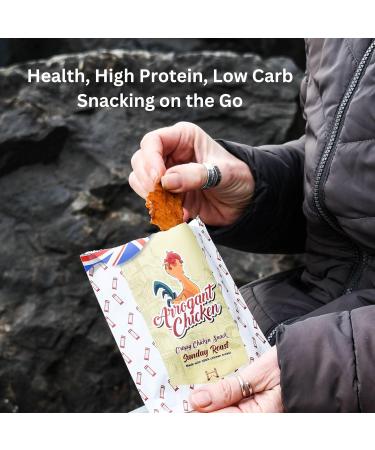 Arrogant Chicken : Jerky Snacks - 78% Protein 1% Carb - High Protein - Better than Beef Jerky & Biltong - 100% Chicken Breast - Carnivore Snacks - All Natural (Mixed Flavours 5 x 30g) Mixed Flavours 30.00 g (Pack of 5) - Buy Online on GoSupps.com
