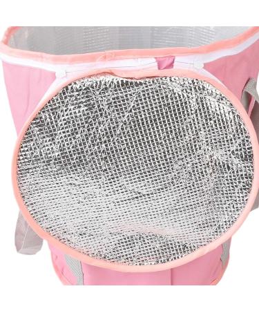 Verdant Touch Foot Soaking Bath Bag Collapsible Foot Soaking Bath Bag 5 Layer Insulated Waterproof Portable Travel Foot Bath Bag with Lid for Travel Camping Pink - Buy Online on GoSupps.com