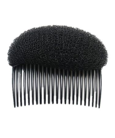 1PC Black/Brown colors for choose Charming BUMP IT UP Volume Inserts Do Beehive hair styler Insert Tool Hair Comb Hot (Black)