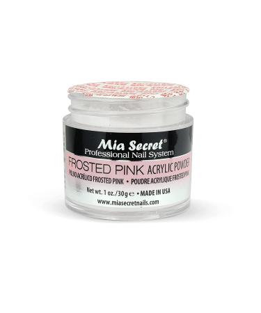 Mia Secret Frosted Pink Acrylic Powder - 1oz - Buy Online on GoSupps.com