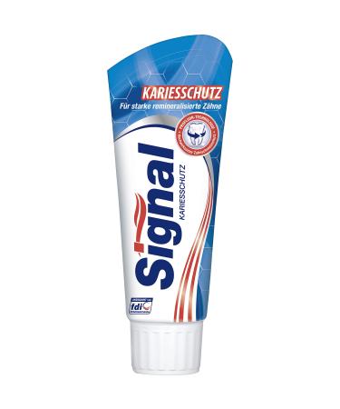 Signal Toothpaste Caries Protection 75ml Pack of 6 (6 x 75 ml) 1 piece (Pack of 6)