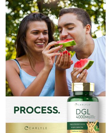 Carlyle DGL Deglycyrrhizinated Licorice Capsules | 200 Count | Vegetarian Non-GMO & Gluten Free Supplement - Buy Online on GoSupps.com