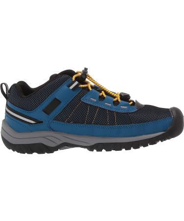 KEEN Little Kid's Targhee Sport Vented Hiking Shoe Mykonos Blue/Yellow - Size 10 LK US - Buy Online on GoSupps.com