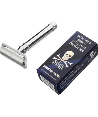 Buy The Bluebeards Revenge Scimitar Double Edge Safety Razor - Eco-Friendly & Plastic Free | International Shipping Available - Buy Online on GoSupps.com