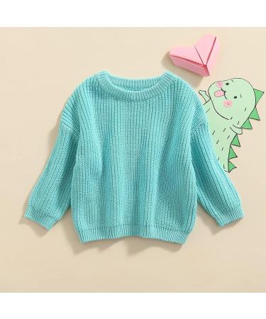 RWYBEYW Christmas Toddler Baby Knit Sweater - Long Sleeve Candy Color Crewneck Sweatshirt for Fall Winter - Buy Online on GoSupps.com
