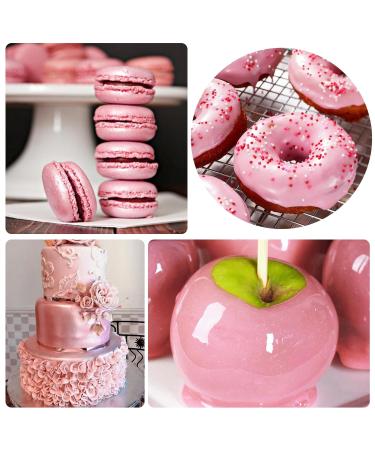 Liquid Edible Glitter 60ml - Pink Metallic Food Coloring for Cakes Cupcakes & Cookies - Perfect for Baking & Decorating - Buy Online on GoSupps.com