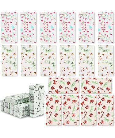 Holiday Pocket Tissues  Christmas Party Favors  Travel Size Wipes in 4 Designs (24 Pack) - Buy Online on GoSupps.com