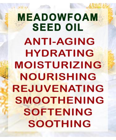 Botanical Beauty MEADOWFOAM SEED OIL 100% Pure Natural Refined Undiluted for Face Body Hair Nails 4 Fl.oz.- 120 ml - Buy Online on GoSupps.com