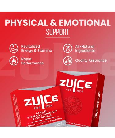 ZUICE High Potency Performance Booster - Bonus Pack (10 + 2 Capsules) - Buy Online on GoSupps.com