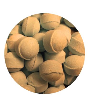 30 x Scented Bath Marbles Fizzers Mini Bombs in Gift Bag (Ylang & Patchouli)