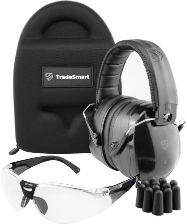 TRADESMART Purple & Gunmetal Grey Shooting Ear and Eye Kit - U.S. Certified for Women & Men - Buy Online on GoSupps.com